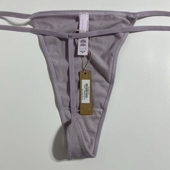 SKIMS Fits Everybody T-string Thong Women's 3X Iris Mica Purple G-string NEW - Picture 6 of 12